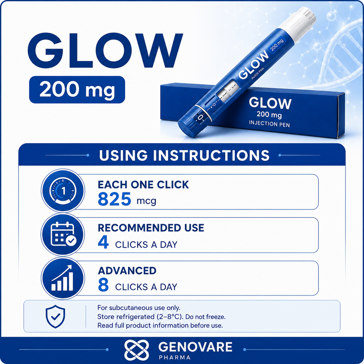 GLOW 200mg Pre‑Sterilised Pen