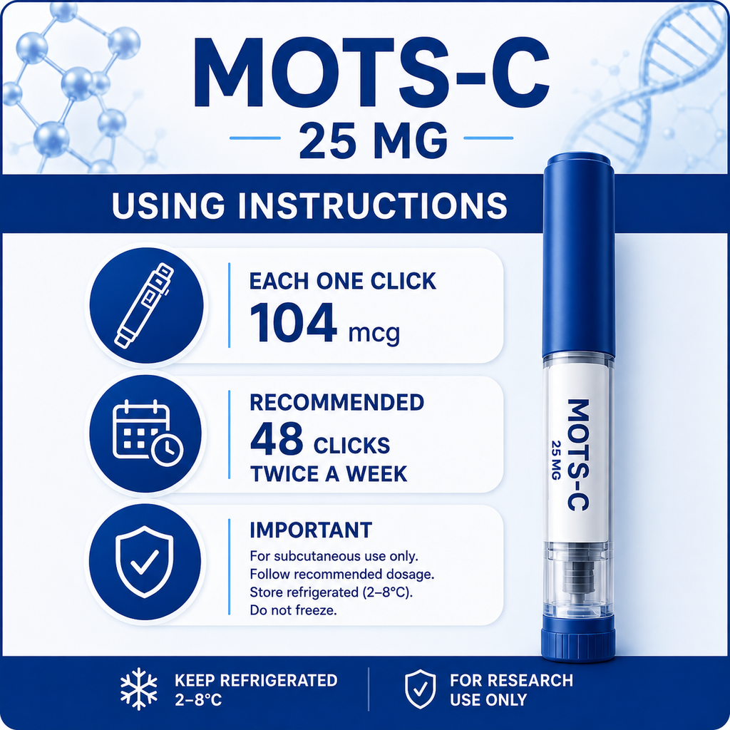 MOTS-C 25mg Pre‑Sterilised Pen