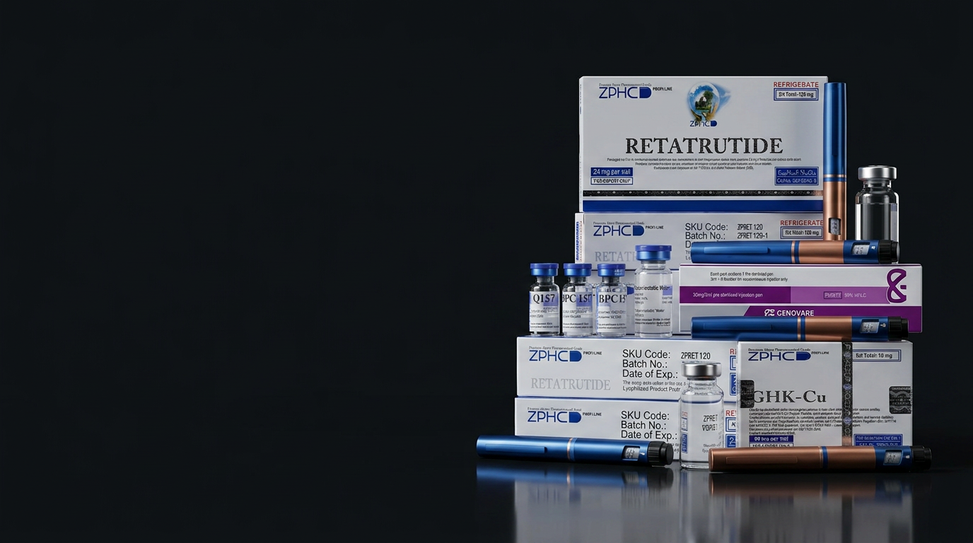 EvoraLabs premium research products hero scene